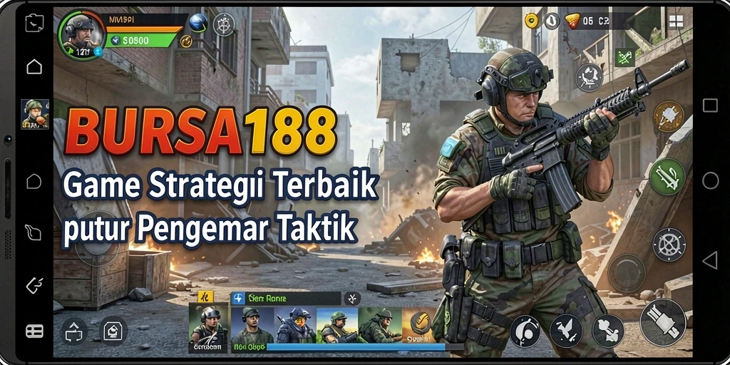 Screenshot BURSA188 menampilkan aksi pertempuran yang mendebarkan dalam gameplay strategi.