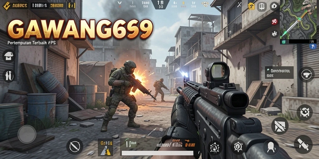 Tangkap momen aksi mendebarkan di GAWANG69 selama pertempuran FPS.