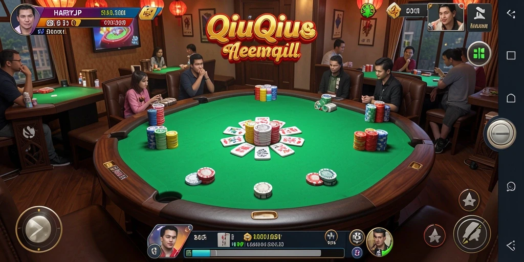 Tampilan gameplay seru di HARAPJP dengan pemain aktif.