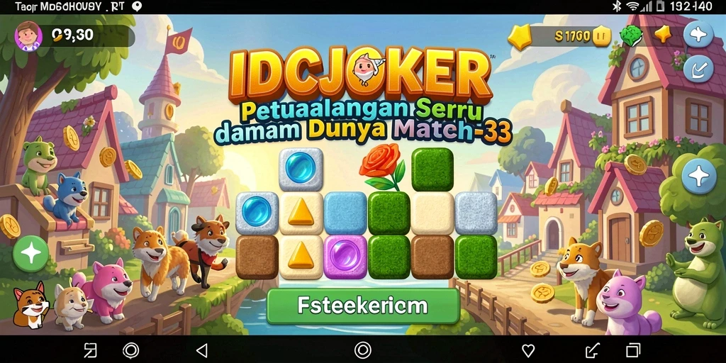 Tampilan gameplay IDCJOKER yang penuh warna dan menarik.