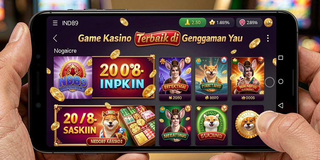 Tampilan screenshot IND89 menampilkan gameplay mendebarkan dari permainan kasino.