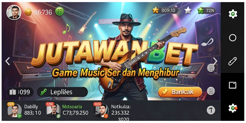 Tampilan gameplay JUTAWANBET yang interaktif dan menarik.