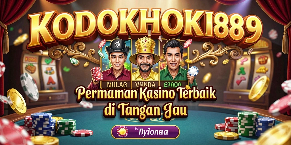 Gambaran gameplay seru dari KODOKHOKI889 dengan berbagai pilihan permainan Kasino.