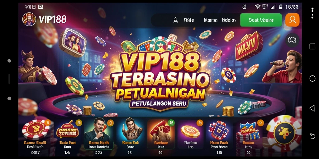 Gameplay Kasino yang menegangkan dan mengasyikkan di VIP188.