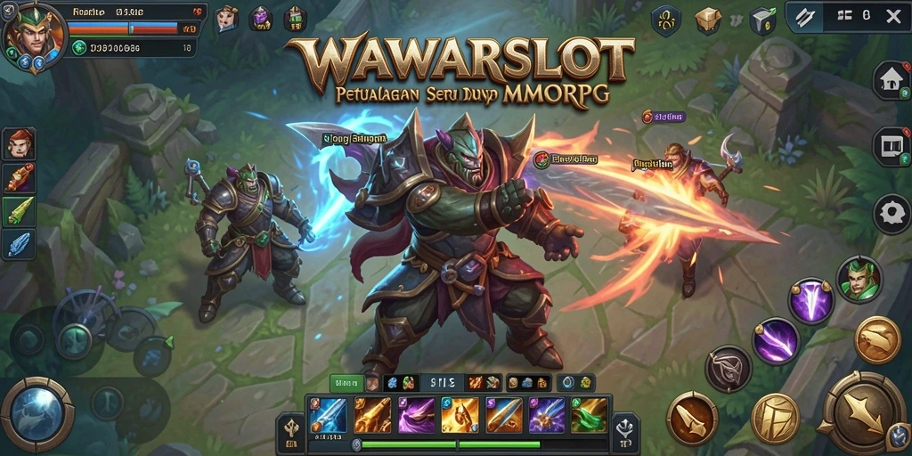 Screenshot dari gameplay menampilkan petualangan seru dalam WAWARSLOT.