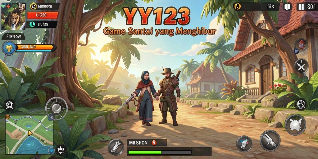 Screenshot gameplay YY123 yang menampilkan keseruan bermain.