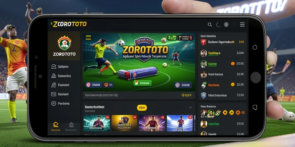 Tampilan gameplay menarik dari aplikasi Sportsbook ZOROTOTO.