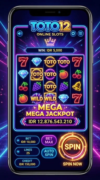 Tampilan halaman unduh aplikasi di toto12 yang informatif.
